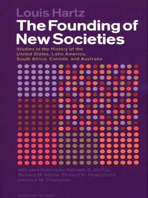 cover image of The Founding of New Societies